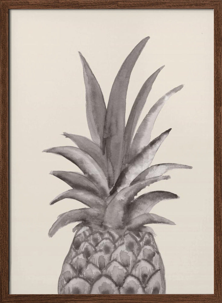 Ink Pineapple Poster