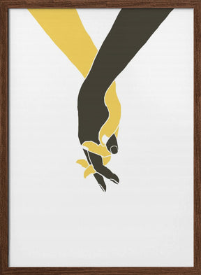 Holding Hands Poster