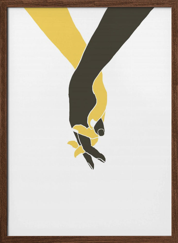 Holding Hands Poster