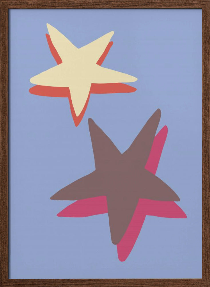 Blue Star Poster