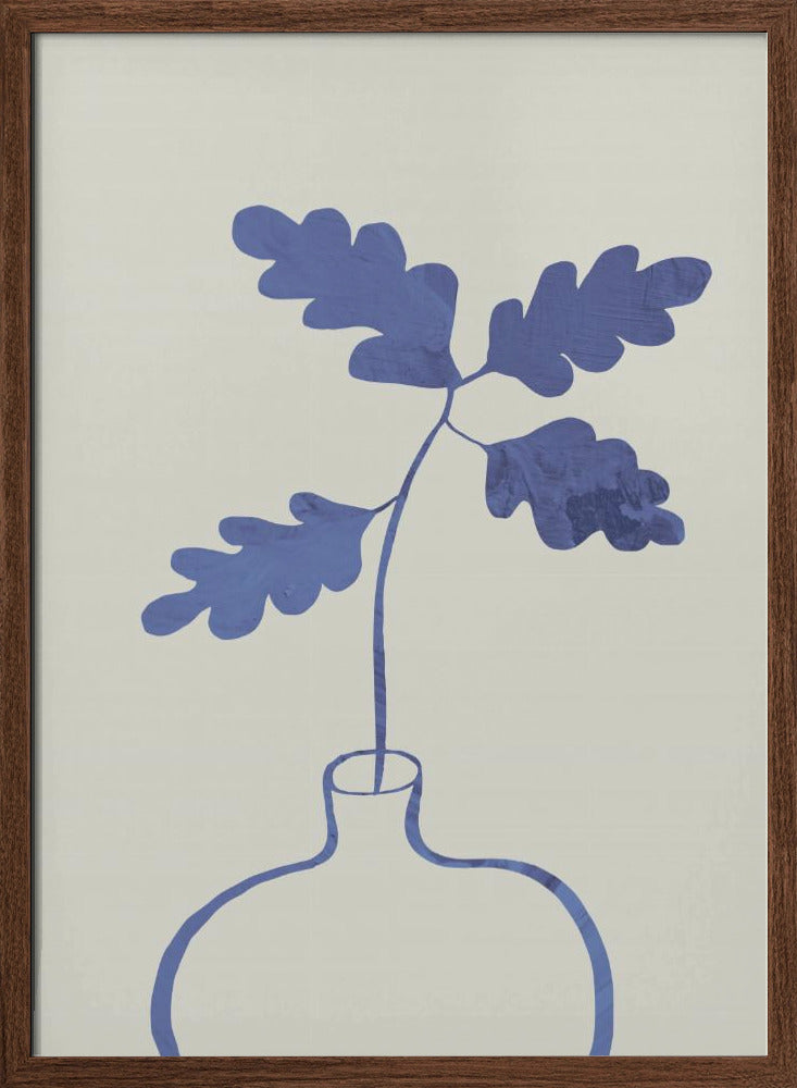 Blue Oak Plant Poster