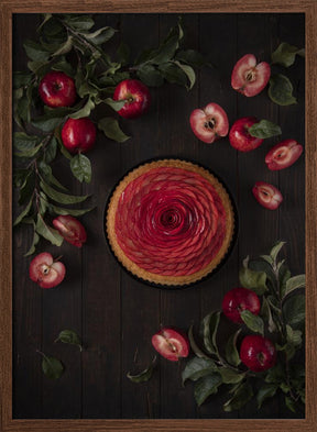 Redlove apples frangipane tart Poster