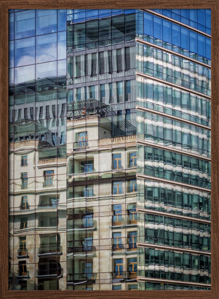 Reflected  facade Poster