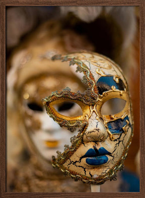 Behind the Eyes of Venice Mask Poster