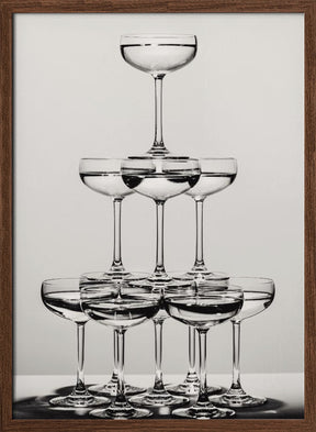 Champagne tower_6 Poster