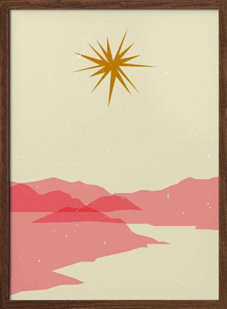 Sunny landscape Poster