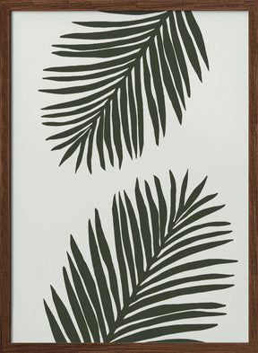 PALM LEAF 04 GREEN Poster