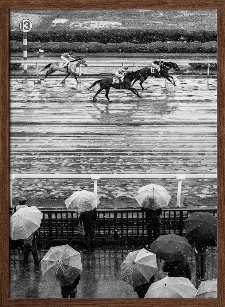 Horse racing Poster