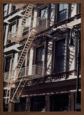 New York City Fire Escapes 03 Poster