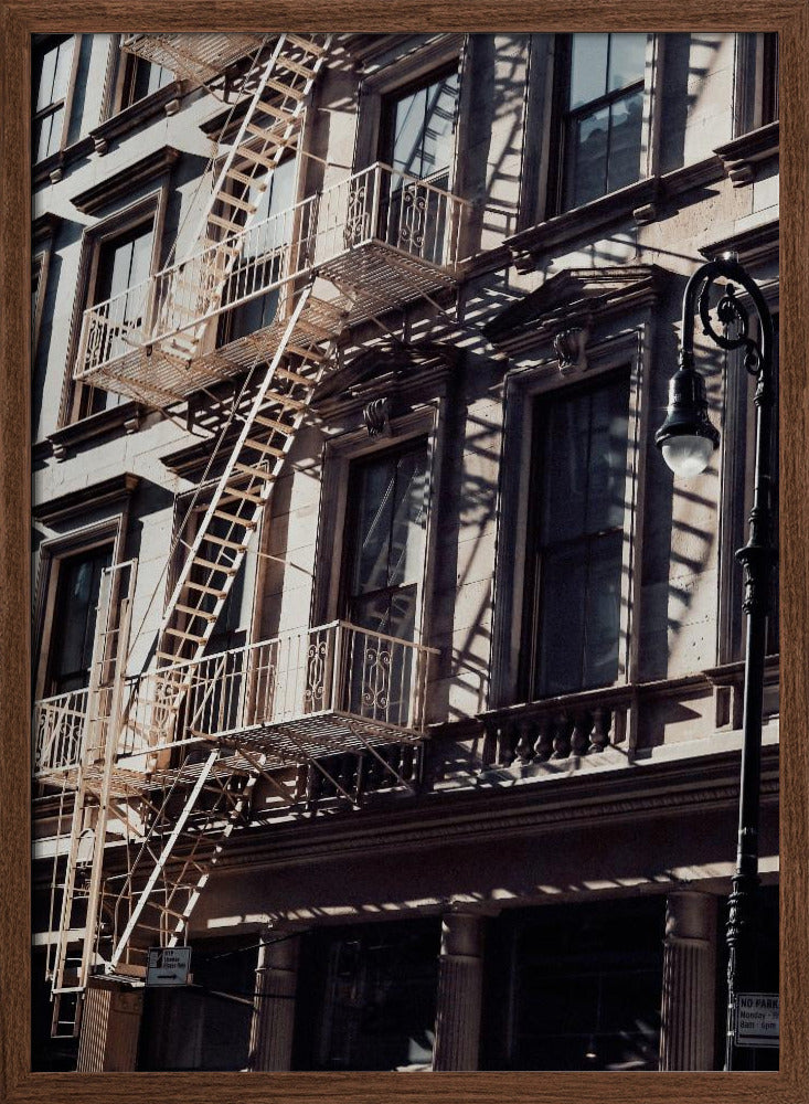 New York City Fire Escapes 03 Poster