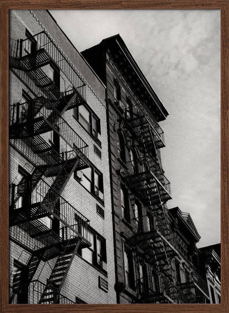 New York City Fire Escapes 05 Poster