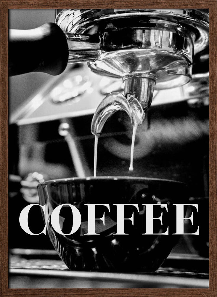 Coffee Text Poster