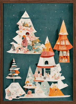 A Paper Village Poster