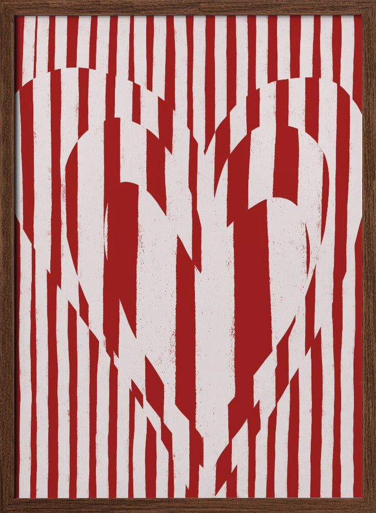 Hearts (Red Version) Poster