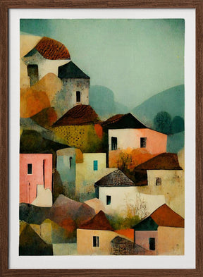 Italian Village Poster