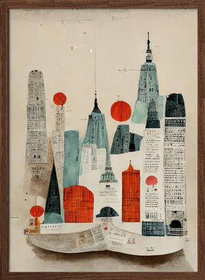 The Paper City Poster