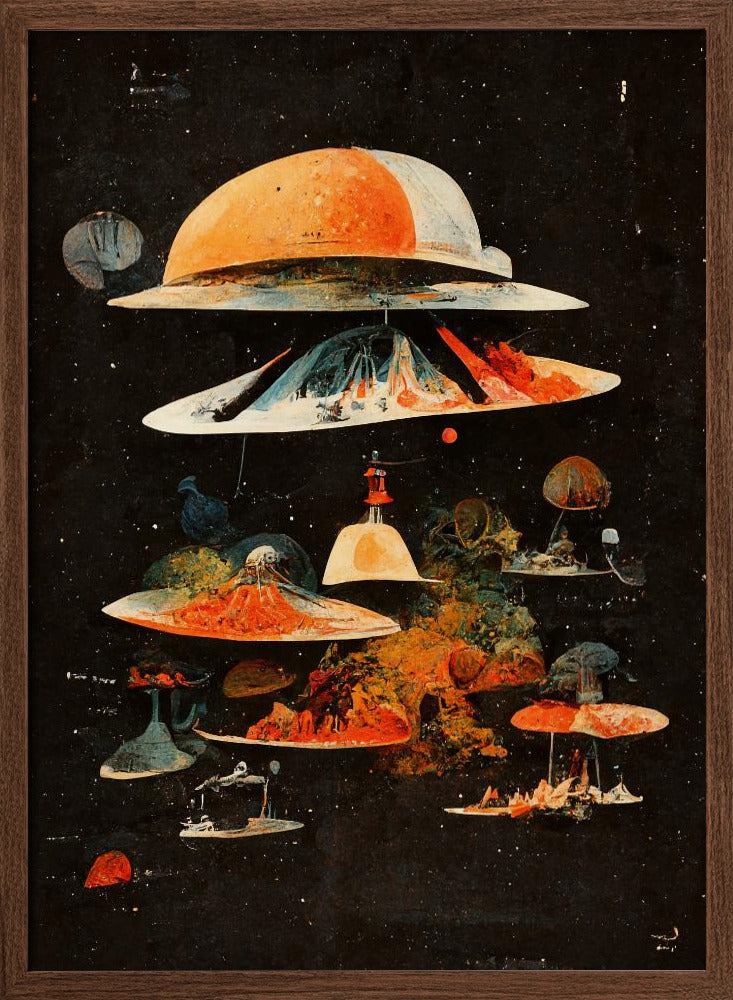 Flying Saucers Poster