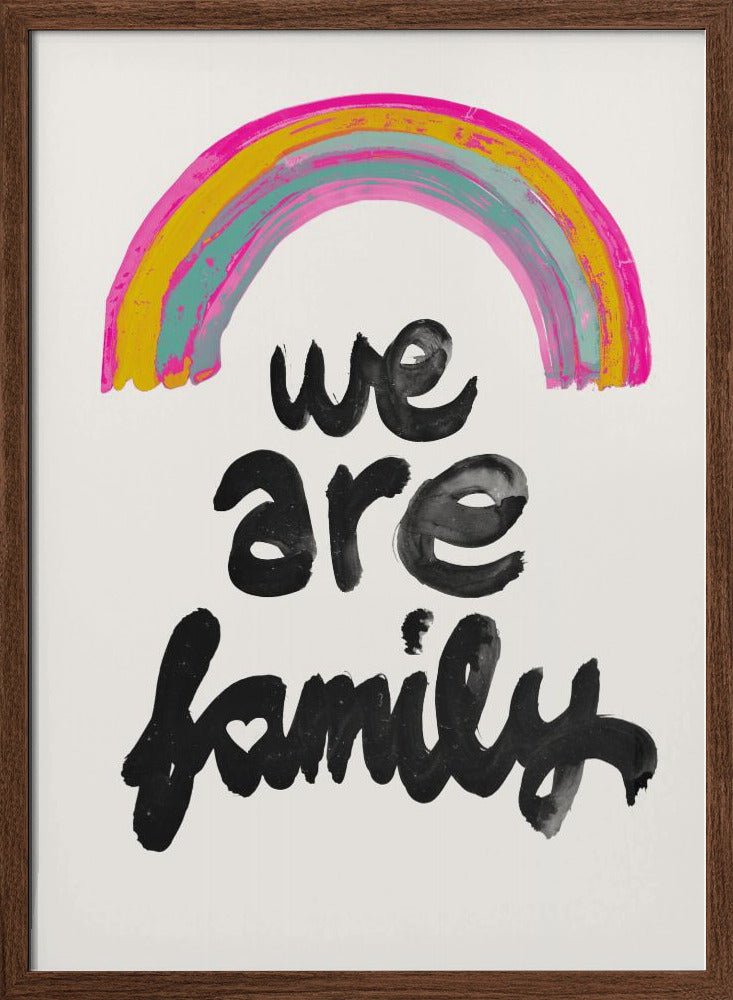 We Are Family Poster