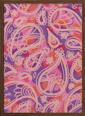 Paisley Pattern Poster