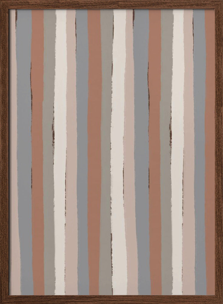 Pastel Stripes Poster