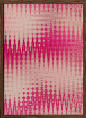 Pink Blurred Pattern Poster