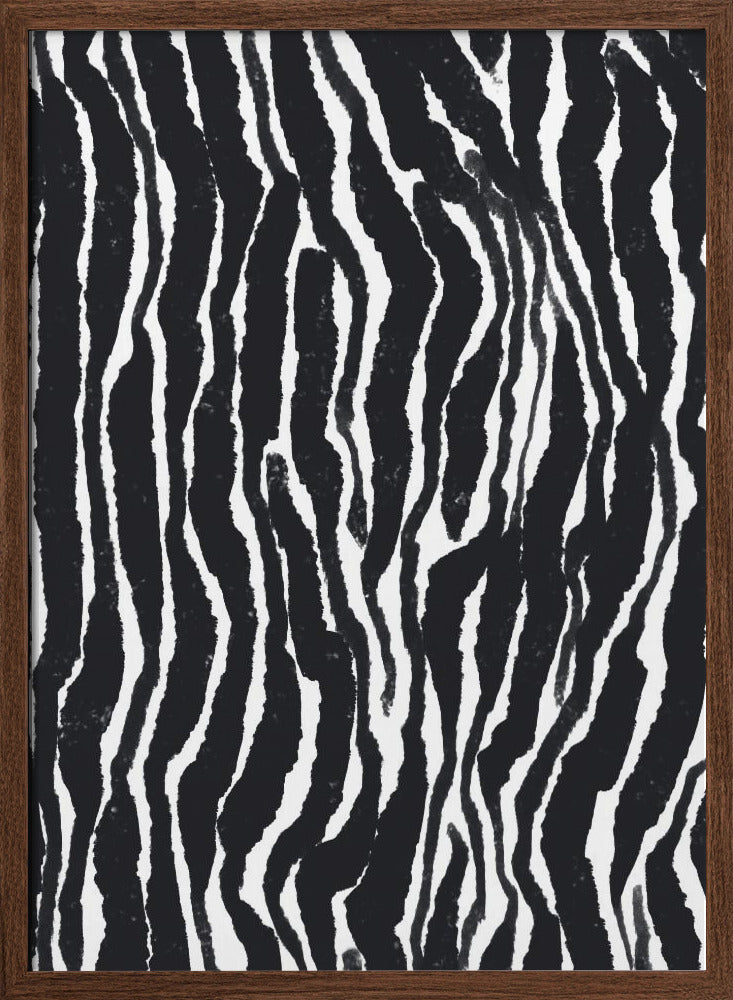 Zebra Pattern Poster