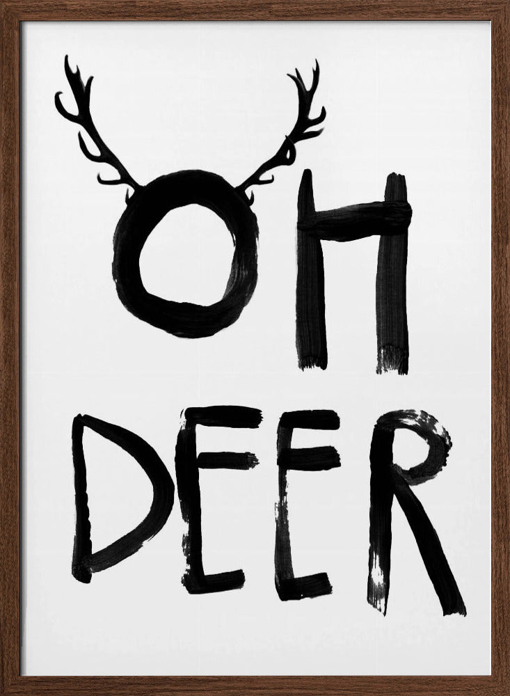 Oh Deer Poster