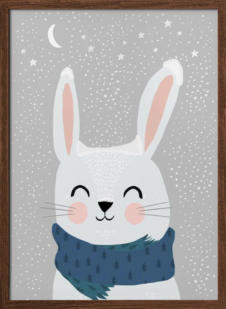 Snow Bunny Poster