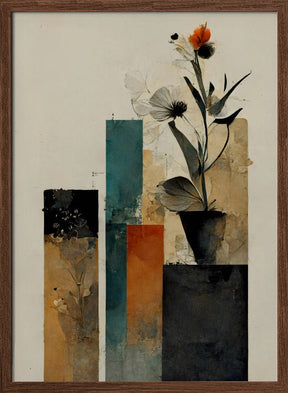 Geometric Stillife Poster