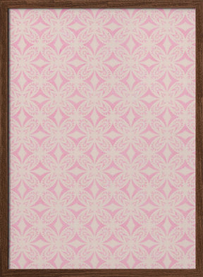 Light Pink Tile Pattern Poster