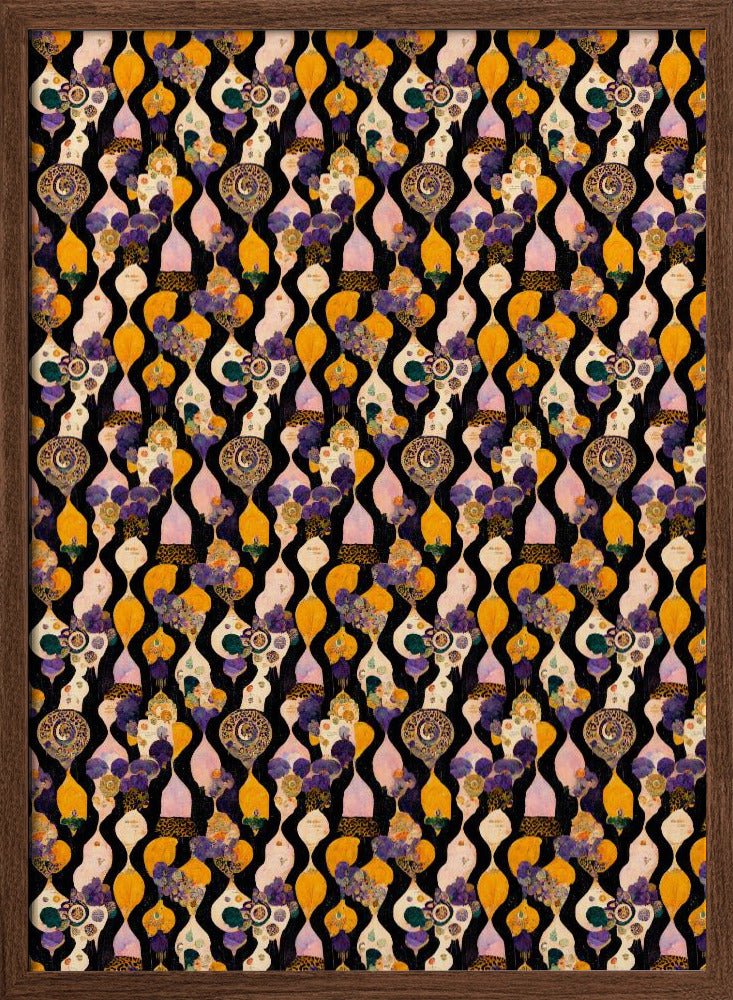 Oriental Pattern Poster