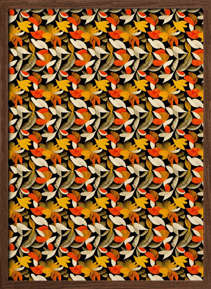 Autumn Pattern Poster