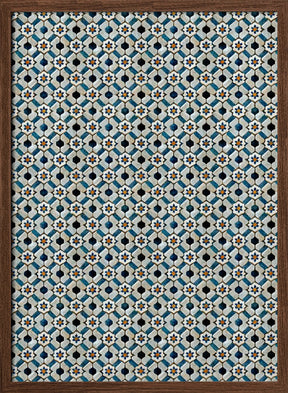 Moroccan Tile Pattern Poster