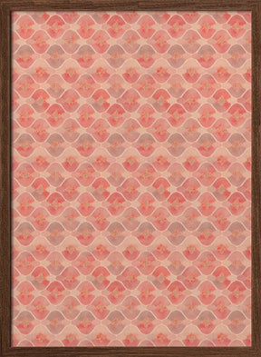 Pink Romantic Pattern Poster