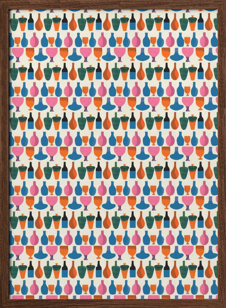 Kitchen Pattern Poster