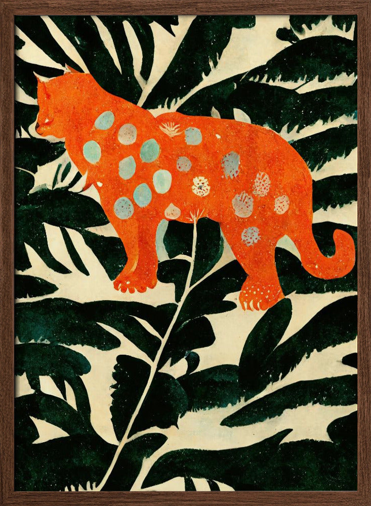 Tiger In The Jungle Poster