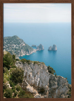 Coast of Capri Italy Poster