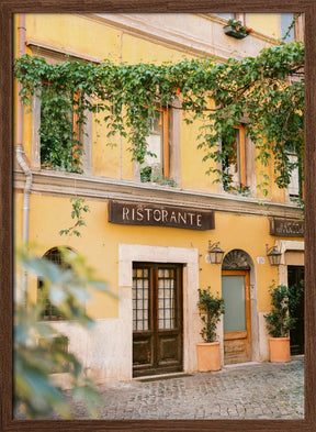 Ristorante Trastevere Rome Poster