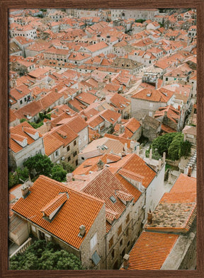 Roofs of Dubrovnik Poster