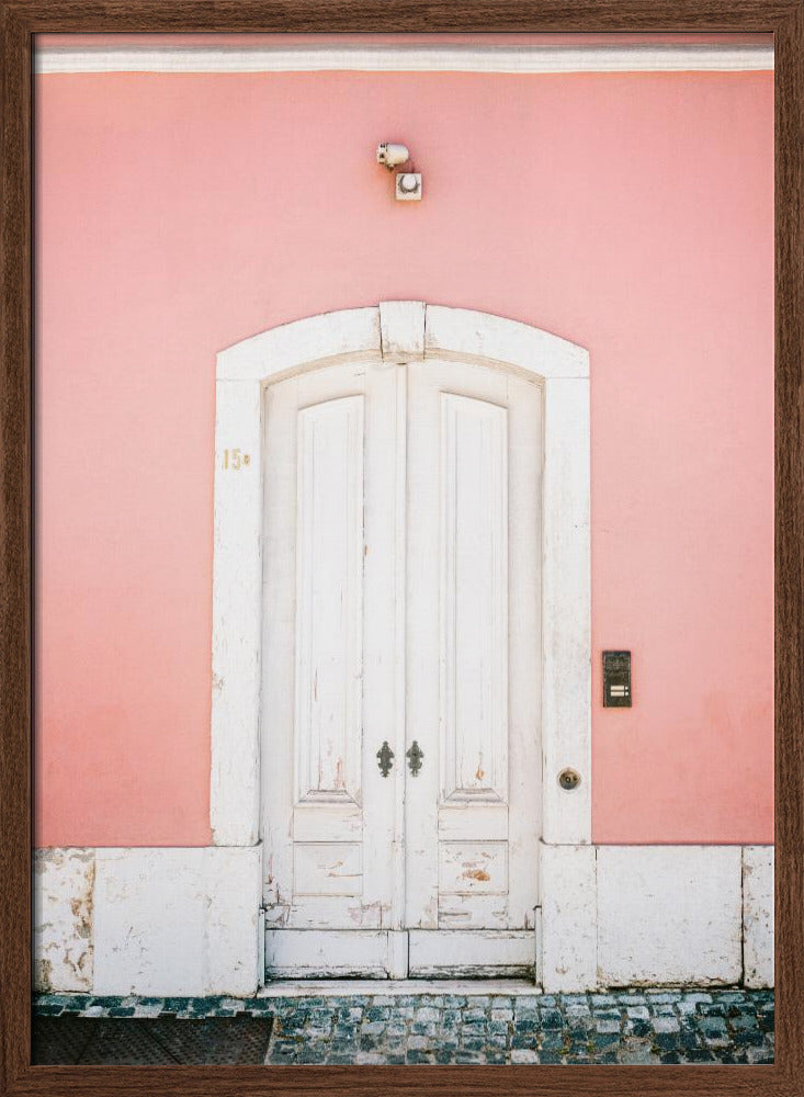 The white door Lisbon Poster