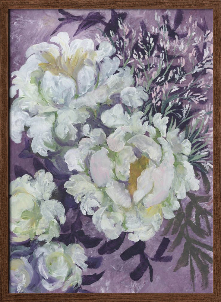 Eliany painterly bouquet Poster