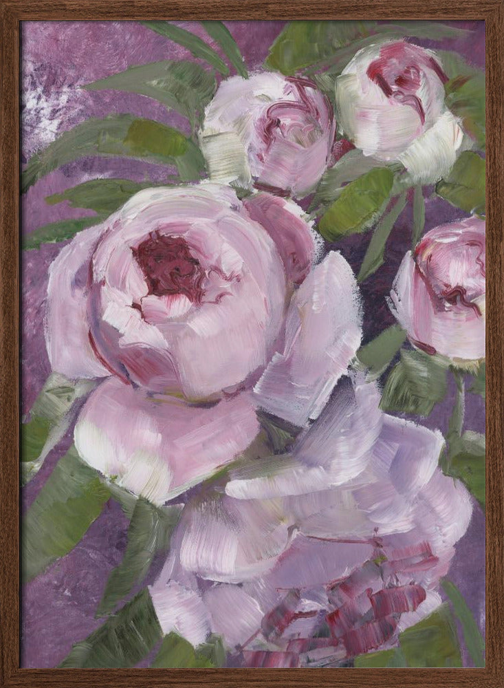 Rylee painterly roses Poster