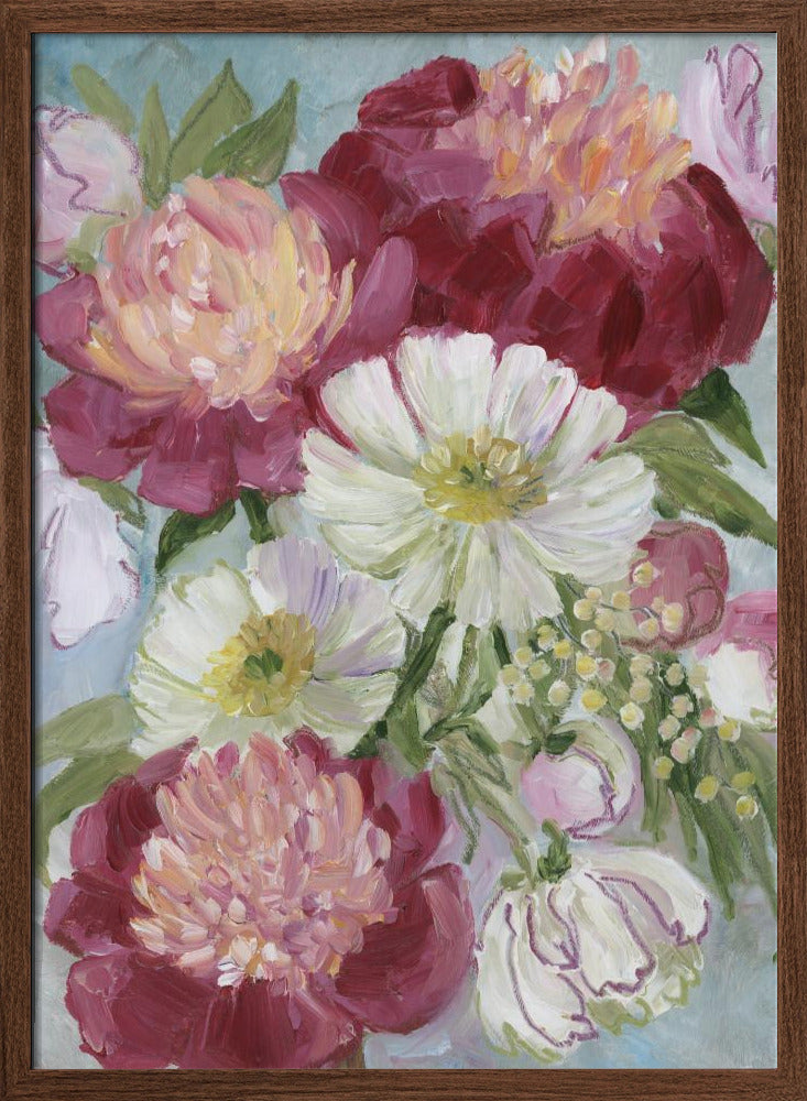 Eleanora painterly florals Poster