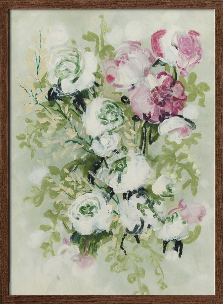 Haneul painterly bouquet Poster