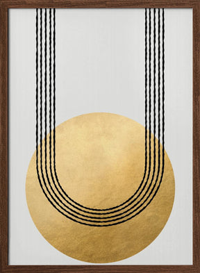 Gold balance Poster