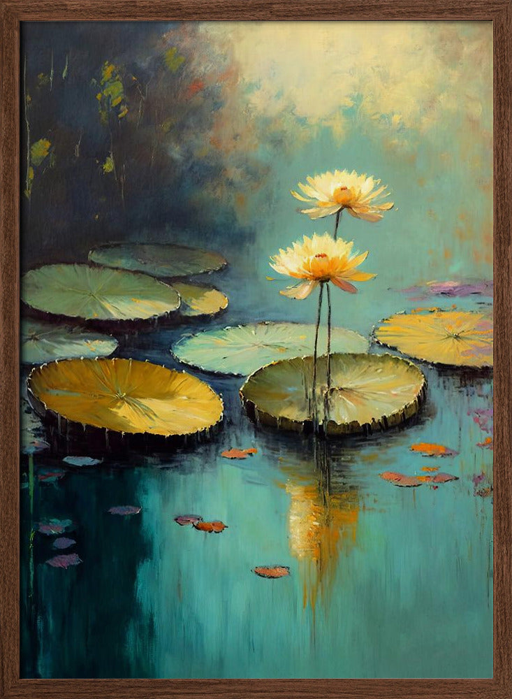 Water Lilies Poster