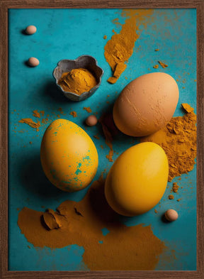 Three Eggs Poster