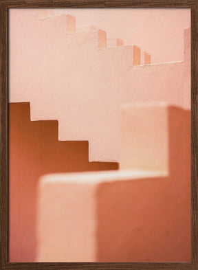 La Muralla Roja Pink Poster