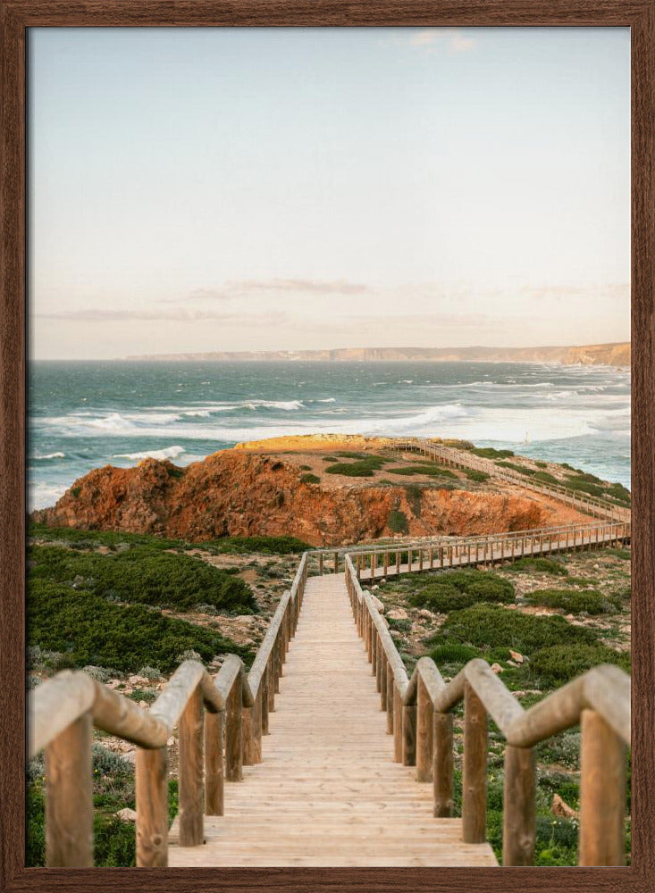 Walkway into the Algarve Poster