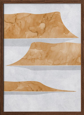 Abstract lake Powell view Poster